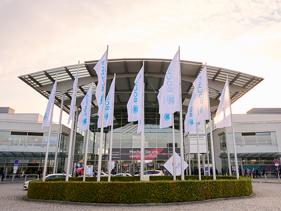 Flags, Entrance West